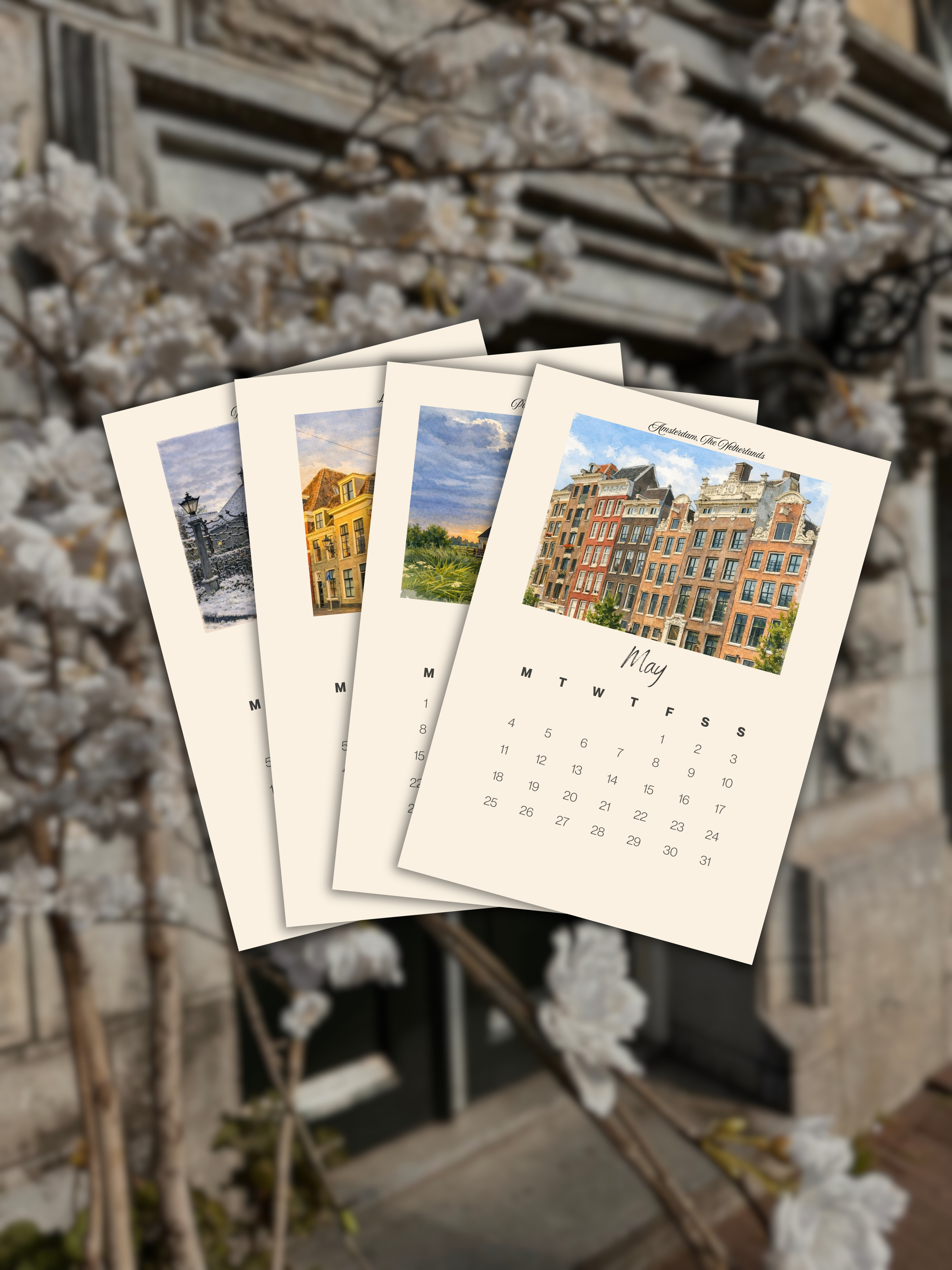 Moments from Dutch cities — 2026 Calendar