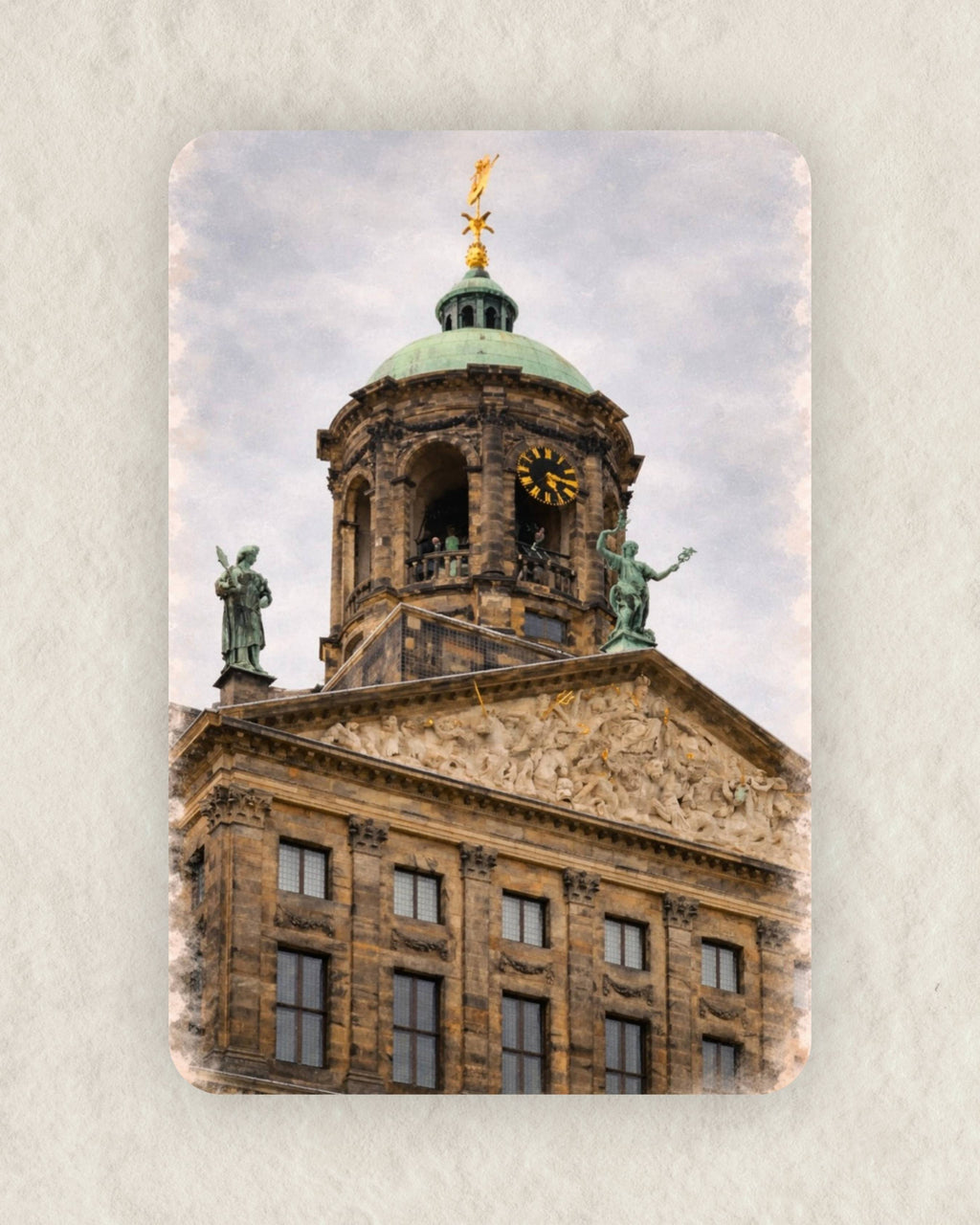 Golden Age Architecture Postcard
